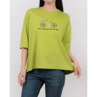 BRODIAEA/ブローディア BRODIAEA 自転車刺繍半袖Tシャツ/508350692
