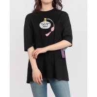 BRODIAEA/ブローディア BRODIAEA パフュームプリント半袖Tシャツ/508350697