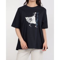 BRODIAEA/ブローディア BRODIAEA ウーマンプリント半袖Tシャツ/508350698