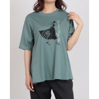 BRODIAEA/ブローディア BRODIAEA ウーマンプリント半袖Tシャツ/508350698