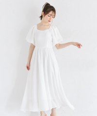 tocco closet/トッコクローゼット tocco closet 後ろビックリボン付きバルーンスリーブワンピース/508350837