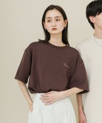 SENSE OF PLACE by URBAN RESEARCH/『一部WEB限定カラー』『ユニセックス』シシュウダンボールポンチショートスリーブTシャツ/508018351