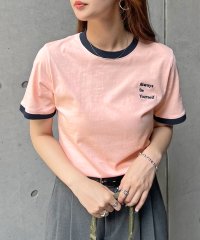 futier land/フューティアランド Futier Land ワンポイント刺繍リンガーTシャツ/508144351