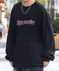 Confirm/コンファーム Confirm ヴィンテージライク レトロプリント ピグメント加工 ビッグシルエット バンドロンT カットソー/508350119