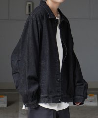 Confirm/コンファーム Confirm ビッグシルエット ヴィンテージライク ケミカルウォッシュ加工 ブルゾン デニムジャケット/508350123