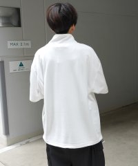 Confirm/コンファーム Confirm ナチュラルドレープ とろみポンチ ルーズシルエット ドロスト ハーフジップ半袖Tシャツ カットソー ユニセックス/508350125