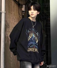 ILL‘S/イルズ ILL'S Disney ディズニー VILLAINS ヴィランズ ビッグシルエット ヴィンテージライク ピグメント加工 レトロプリントスウェットプルオ/508350133