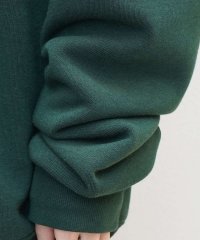 ILL‘S/イルズ ILL'S ワンポイント刺繍ロゴ おじ刺繍 デイリーウォーキング ビッグシルエット 裏起毛プルオーバーハーフジップスウェット カットソー ユニセックス/508350142