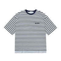 MILK FED/ミルクフェド MILKFED. Tシャツ レディース ビッグシルエット ラッシュガード ポケT ポケット付き 水陸両用 コラボ ロゴ バックプリント RASH /508350157