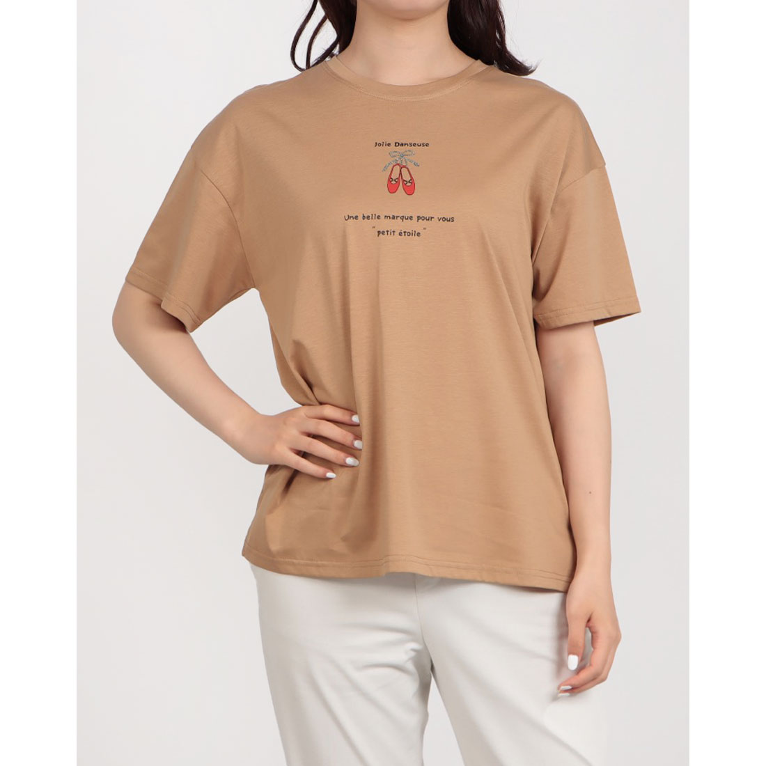 セール】ブローディア BRODIAEA バレエシューズ半袖Tシャツ
