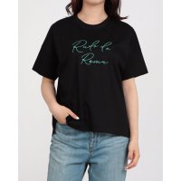 BRODIAEA/ブローディア BRODIAEA ロゴ刺繍半袖Tシャツ/508350695