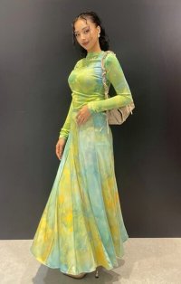 Desigual/デシグアル Desigual ゴデットロングスカート/508350831