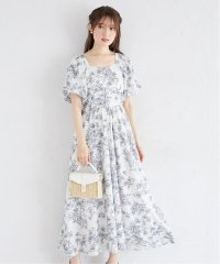tocco closet/トッコクローゼット tocco closet 後ろビックリボン付きバルーンスリーブワンピース/508350837