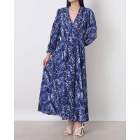 WHISTLES/ウィッスルズ WHISTLES Glossy Leopard Midi Dress/508351957