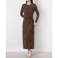 WHISTLES/ウィッスルズ WHISTLES Coffee Bean Tie Jersey Dress/508351961