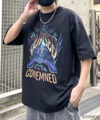 ILL‘S/イルズ ILL'S Disney ディズニー Villains ヴィランズ ヴィンテージライク ピグメント加工 ビッグシルエット 半袖プリントTシャツ カットソ/508352040