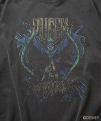 ILL‘S/イルズ ILL'S Disney ディズニー Villains ヴィランズ ヴィンテージライク ピグメント加工 ビッグシルエット 半袖プリントTシャツ カットソ/508352041
