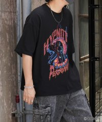 ILL‘S/イルズ ILL'S Disney ディズニー Villains ヴィランズ ヴィンテージライク ピグメント加工 ビッグシルエット 半袖プリントTシャツ カットソ/508352043