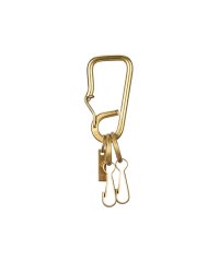 CIE/シー CIE 新商品/リアルワークス/シー/ブラスキーフォブ/BRASS KEYFOB/CARABINER TYPE/キーホルダー【cie－092304】【ネコ/508352305