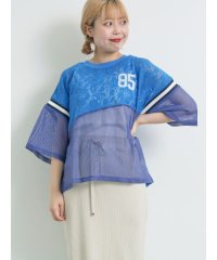 SM2/エスエムツー SM2 ナンバリングレースパッチワークTシャツ/508352556