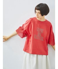SM2/エスエムツー SM2 [接触冷感]袖メッシュプリントTシャツ/508352557