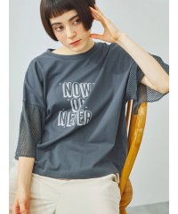SM2/エスエムツー SM2 [接触冷感]袖メッシュプリントTシャツ/508352557