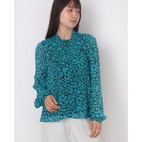 WHISTLES/ウィッスルズ WHISTLES Terrazzo Button Front Blouse/508352657