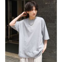 Confirm/コンファーム Confirm ナチュラルドレープ とろみ肌感 ワンポイント刺繍 ビッグシルエット半袖Tシャツ カットソー ユニセックス/508352754