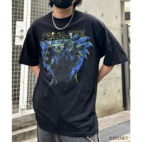 ILL‘S/イルズ ILL'S Disney ディズニー Villains ヴィランズ ヴィンテージライク ピグメント加工 ビッグシルエット 半袖プリントTシャツ カットソ/508352755