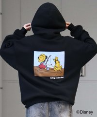 ILL‘S/イルズ ILL'S Disney ディズニー ワンポイント刺繍 バックプリント ビッグシルエットプルオーバーフーディー パーカー ユニセックス/508352766