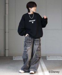 ILL‘S/イルズ ILL'S ディズニーシリーズ ワンポイント刺繍 バックプリント ビッグシルエットプルオーバー クルースウェット ユニセックス/508352768