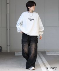 ILL‘S/イルズ ILL'S ディズニーシリーズ ワンポイント刺繍 バックプリント ビッグシルエットプルオーバー クルースウェット ユニセックス/508352768