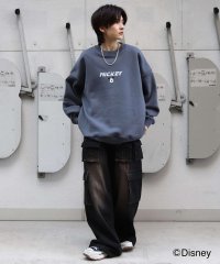 ILL‘S/イルズ ILL'S ディズニーシリーズ ワンポイント刺繍 バックプリント ビッグシルエットプルオーバー クルースウェット ユニセックス/508352768