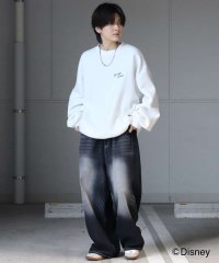 ILL‘S/イルズ ILL'S ディズニーシリーズ ワンポイント刺繍 バックプリント ビッグシルエットプルオーバー クルースウェット ユニセックス/508352769