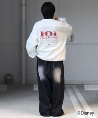ILL‘S/イルズ ILL'S ディズニーシリーズ ワンポイント刺繍 バックプリント ビッグシルエットプルオーバー クルースウェット ユニセックス/508352770