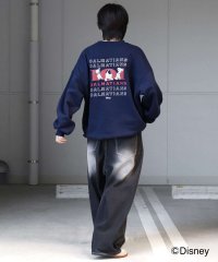 ILL‘S/イルズ ILL'S ディズニーシリーズ ワンポイント刺繍 バックプリント ビッグシルエットプルオーバー クルースウェット ユニセックス/508352770