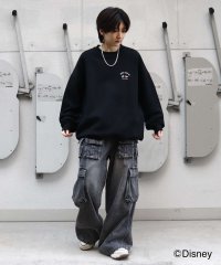 ILL‘S/イルズ ILL'S ディズニーシリーズ ワンポイント刺繍 バックプリント ビッグシルエットプルオーバー クルースウェット ユニセックス/508352771