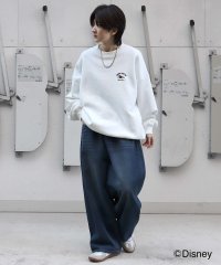 ILL‘S/イルズ ILL'S ディズニーシリーズ ワンポイント刺繍 バックプリント ビッグシルエットプルオーバー クルースウェット ユニセックス/508352771