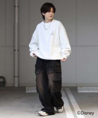 ILL‘S/イルズ ILL'S ディズニーシリーズ ワンポイント刺繍 バックプリント ビッグシルエットプルオーバー クルースウェット ユニセックス/508352772