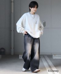 ILL‘S/イルズ ILL'S ディズニーシリーズ ワンポイント刺繍 バックプリント ビッグシルエットプルオーバー クルースウェット ユニセックス/508352772
