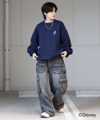ILL‘S/イルズ ILL'S ディズニーシリーズ ワンポイント刺繍 バックプリント ビッグシルエットプルオーバー クルースウェット ユニセックス/508352772