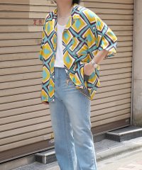 Confirm/コンファーム Confirm ビッグシルエット オープンカラー総柄半袖シャツ フラワー / 幾何学/508352777