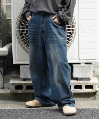 Confirm/コンファーム Confirm ヴィンテージメイク レトロライク ワイドテーパード デニムパンツ/508352779