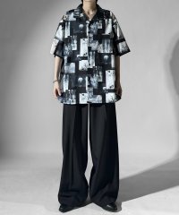 Confirm/コンファーム Confirm ビッグシルエット オープンカラー総柄半袖シャツ フラワー / 幾何学/508352781