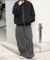 Confirm/コンファーム Confirm ビッグシルエット スタンドネックブルゾン フルジップジャケット/508352788