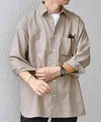 SHIPS any MEN/SHIPS any: コットン/リネン 7分袖 レギュラー シャツ◆◆/508353052