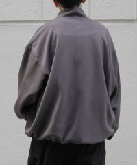 Confirm/コンファーム Confirm ドレープとろみ ボリュームシルエット 裾ひも ドロスト ダンボールニット ハーフジッププルオーバースウェット カットソー ビッグシ/508353134