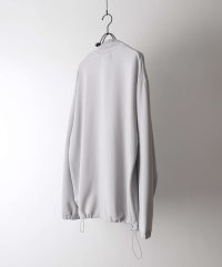 Confirm/コンファーム Confirm ドレープとろみ ボリュームシルエット 裾ひも ドロスト ダンボールニット ハーフジッププルオーバースウェット カットソー ビッグシ/508353134