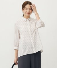 J.PRESS LADIES（LARGE SIZE）/【洗える】ウォッシャブルキュプラツイル シャツ ブラウス/508353740