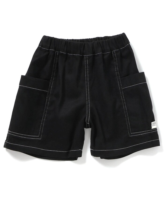 side service / LAYERED POCKET SHORTS / CHARCOAL